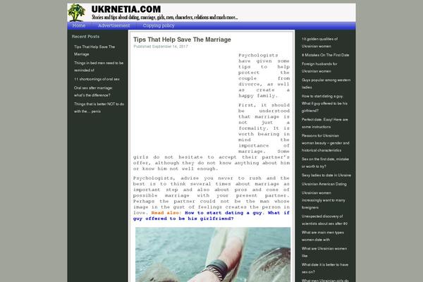 ukrnetia.com site used Mero Magazine