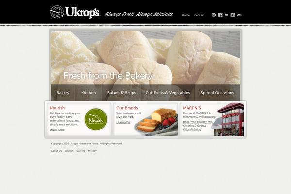ukropshomemades.com site used Ukrops