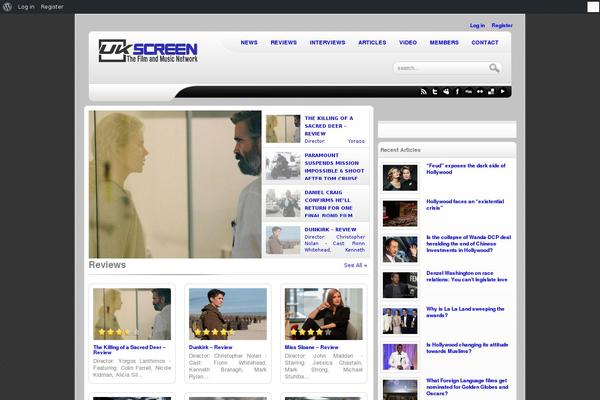 Awaken theme site design template sample