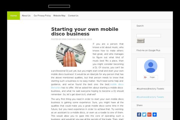 Site using WordPress Multicolor Subscribe Widget plugin