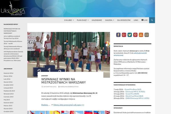 Site using Folder Gallery plugin