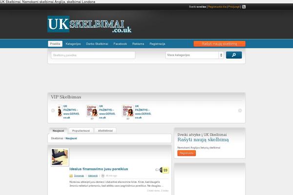 ClassiPress theme site design template sample