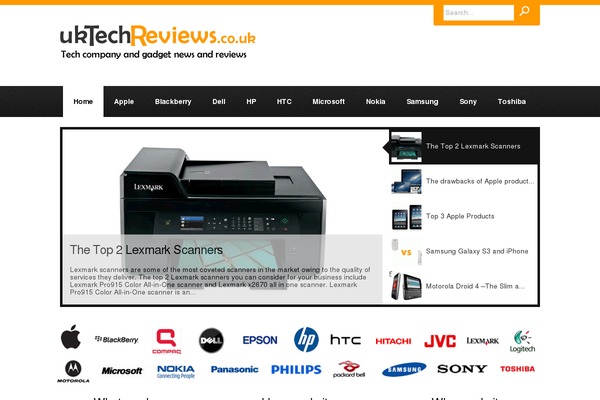 Tiger theme site design template sample