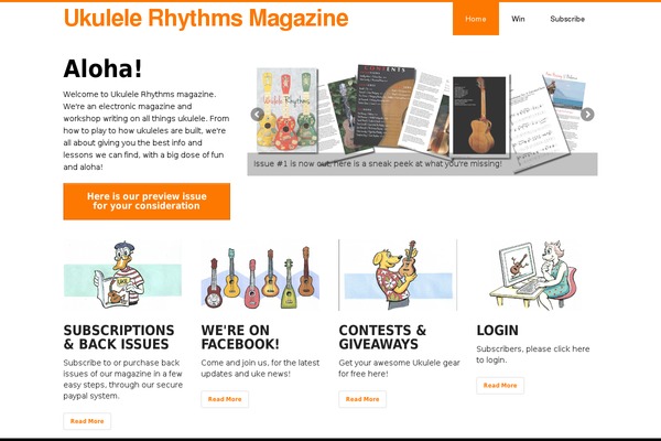 discover theme site design template sample
