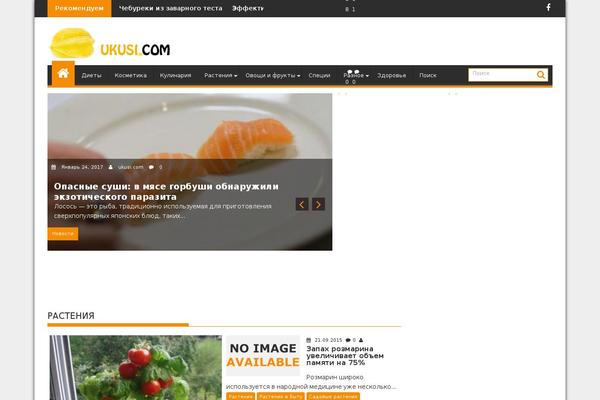 SuperMag theme site design template sample