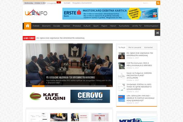 Site using Ultimate Posts Widget plugin