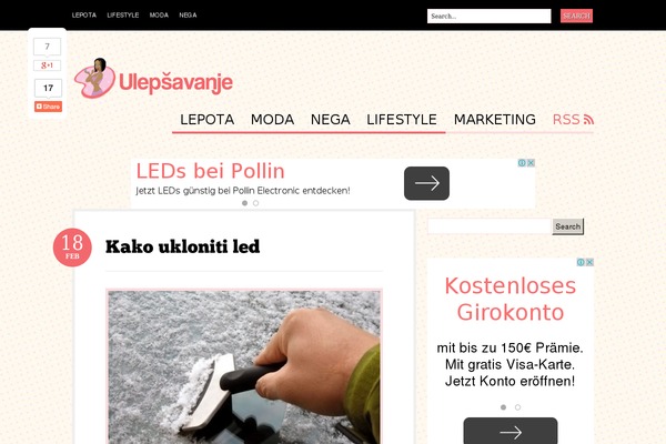 Bueno theme site design template sample