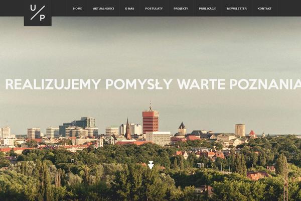 Frost theme site design template sample