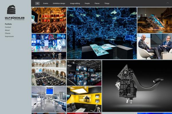 Ink theme site design template sample
