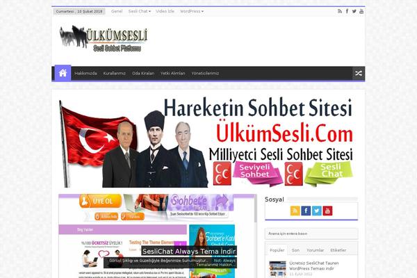 ulkumsesli.com site used Alperensesli