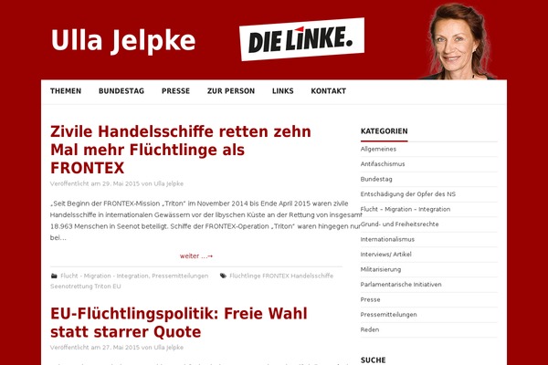 Site using Fetch Tweets plugin