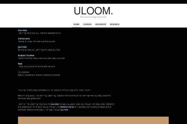 Site using Td-newsletter plugin