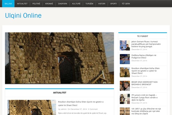 iMag Mag theme site design template sample