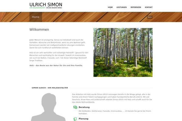 Kickstart theme site design template sample