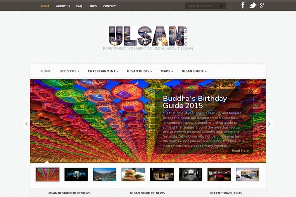 ulsanonline.com site used Aggregate