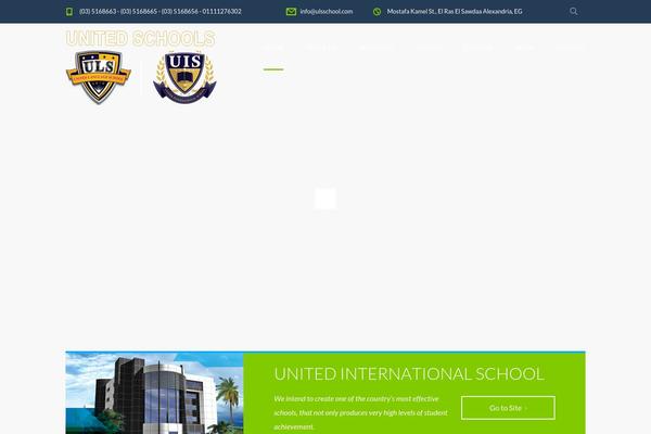 Smarty theme site design template sample