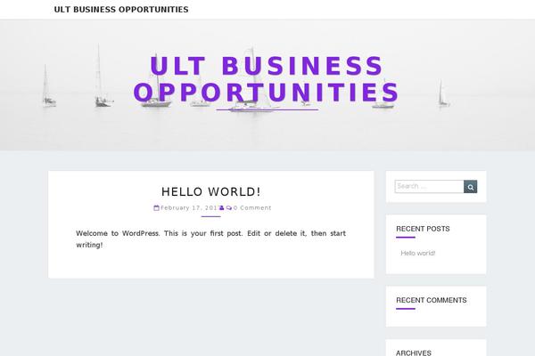 Adventurous theme site design template sample