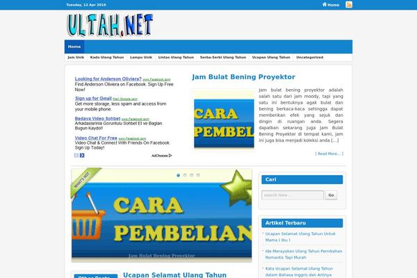 ultah.net site used Streamsive