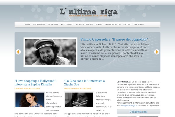 Marina theme site design template sample