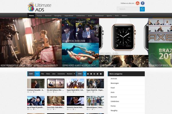 Site using Crafty Social Buttons plugin