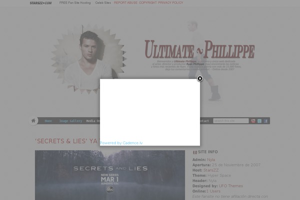 Sugar and Spice theme site design template sample
