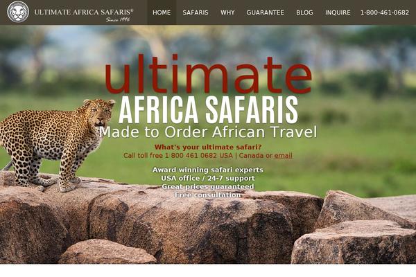Safari theme site design template sample