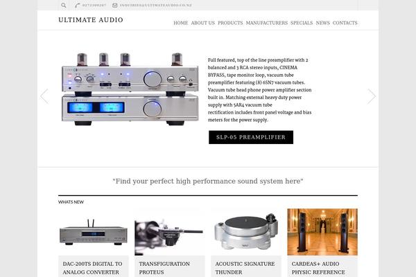 Retail Therapy theme site design template sample