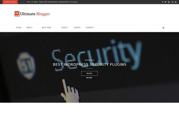 Site using Scroll Triggered Boxes plugin