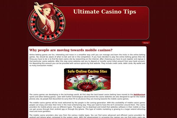 ultimatecasinotips.com site used Fortunas_roulette