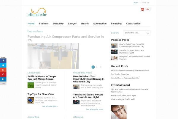 Trendy theme site design template sample