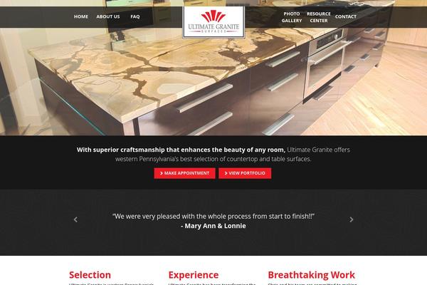 Verona theme site design template sample