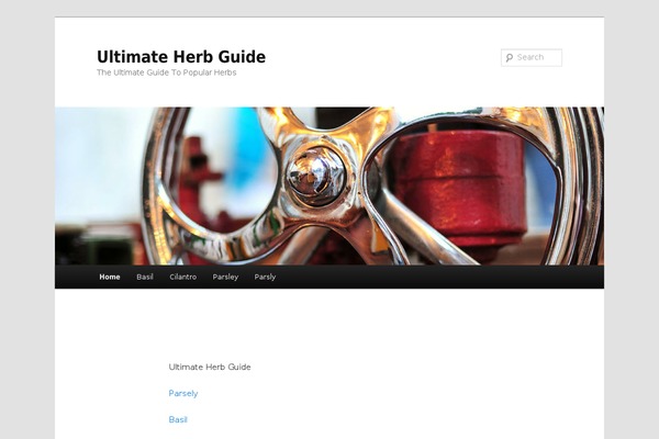 Twenty Eleven theme site design template sample