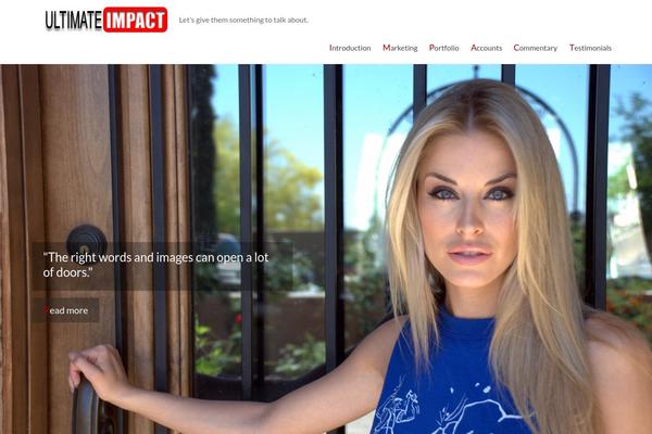 Spacious theme site design template sample