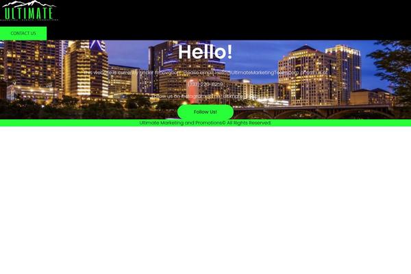 Kallyas theme site design template sample
