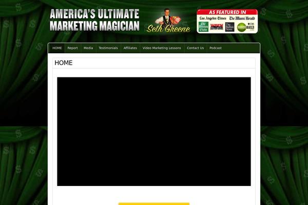 Headway theme site design template sample