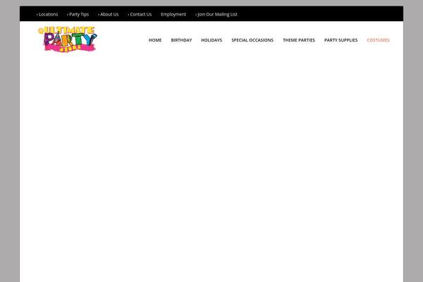 Jupiter Child theme site design template sample