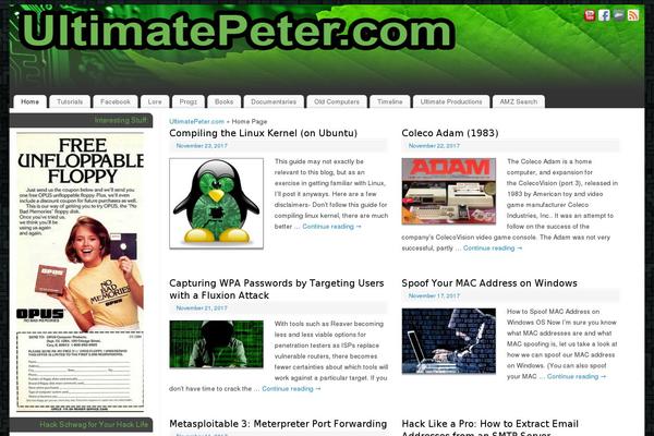 Site using Popularity Posts Widget plugin