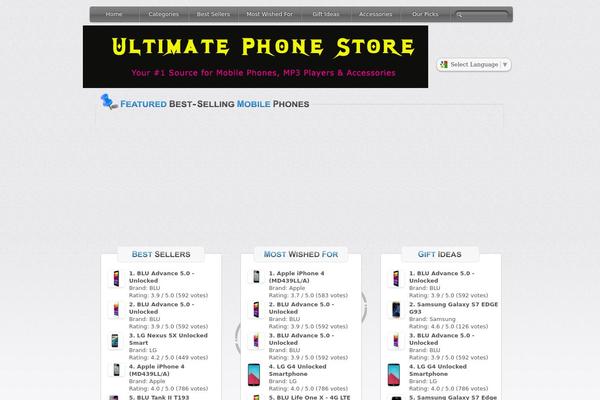 Template2 theme site design template sample