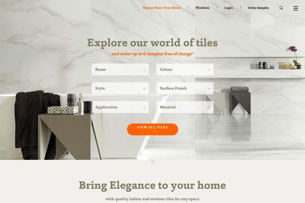 Elegance theme site design template sample