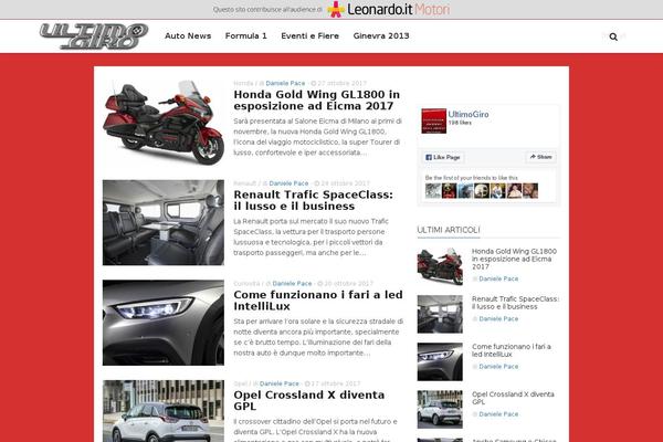 Admag theme site design template sample
