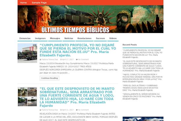 MesoColumn theme site design template sample