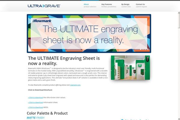 Spark theme site design template sample