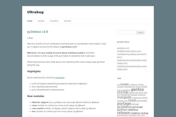 Site using Auto SyntaxHighlighter plugin