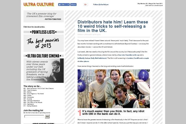 ultraculture.co.uk site used uTech