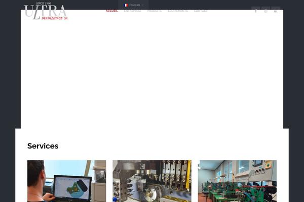 Roof theme site design template sample