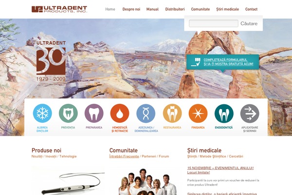 ultradent-romania.ro site used Ultradent