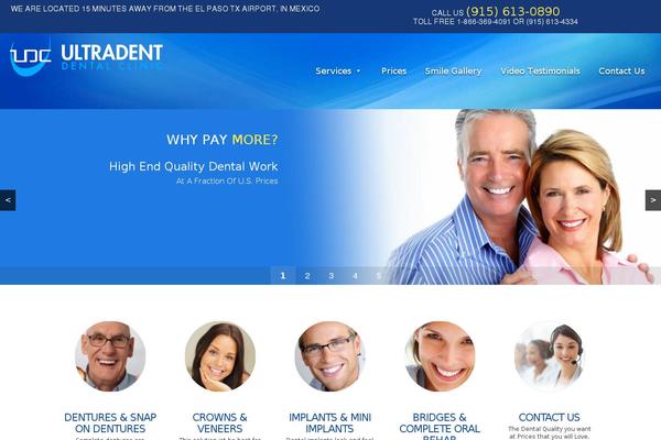 Understrap theme site design template sample