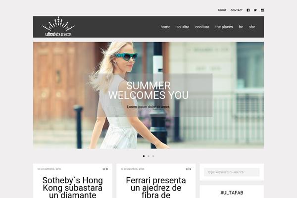 Metz theme site design template sample