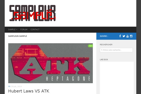 Site using Compact WP Audio Player plugin