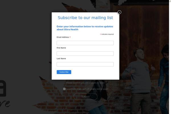 Site using WP Lead Plus Free Squeeze Page Creator plugin